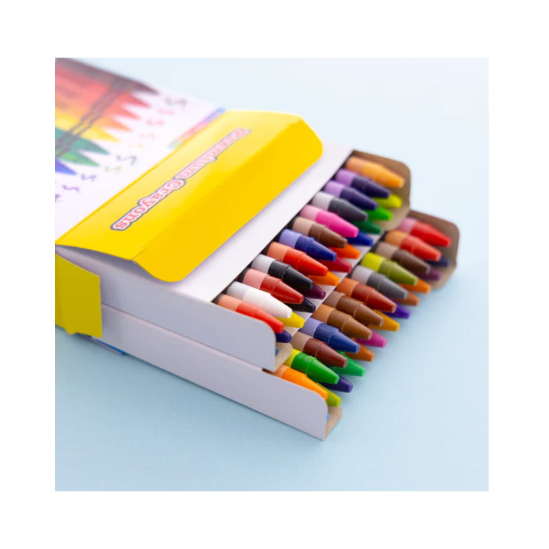 BAZIC Premium Crayons (48/Pack)