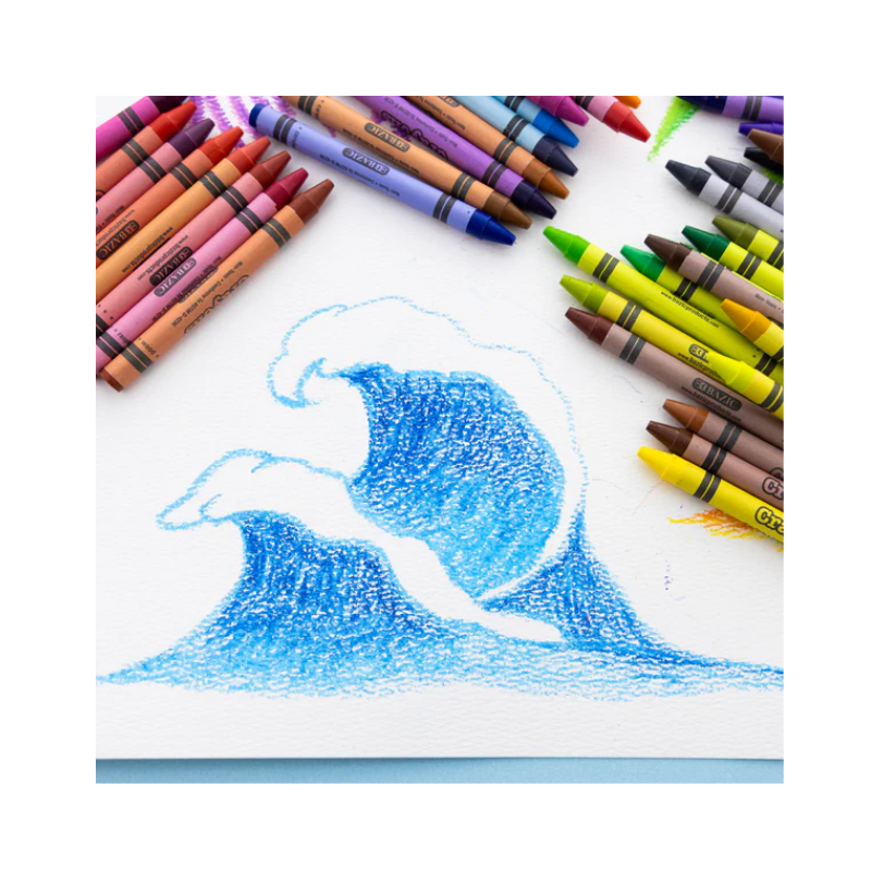BAZIC Premium Crayons (48/Pack)