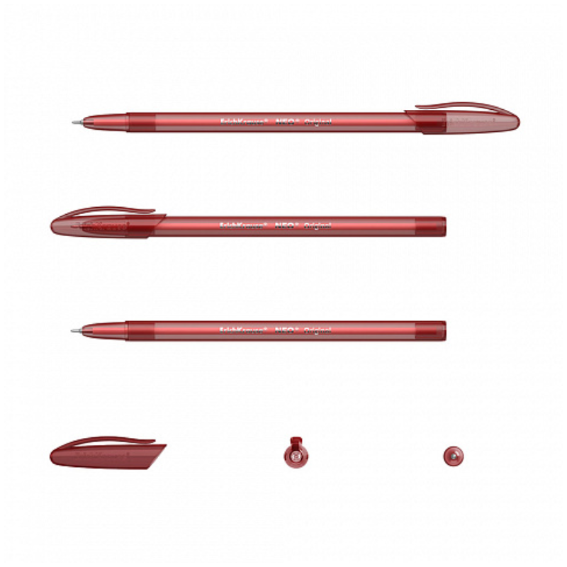 Erich Krause Neo 0.7 Super Glide Ballpoint Pen - Red