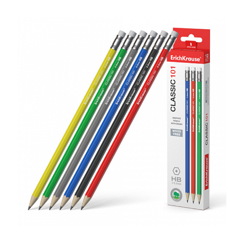 Erich Krause Classic Plastic HB Pencil
