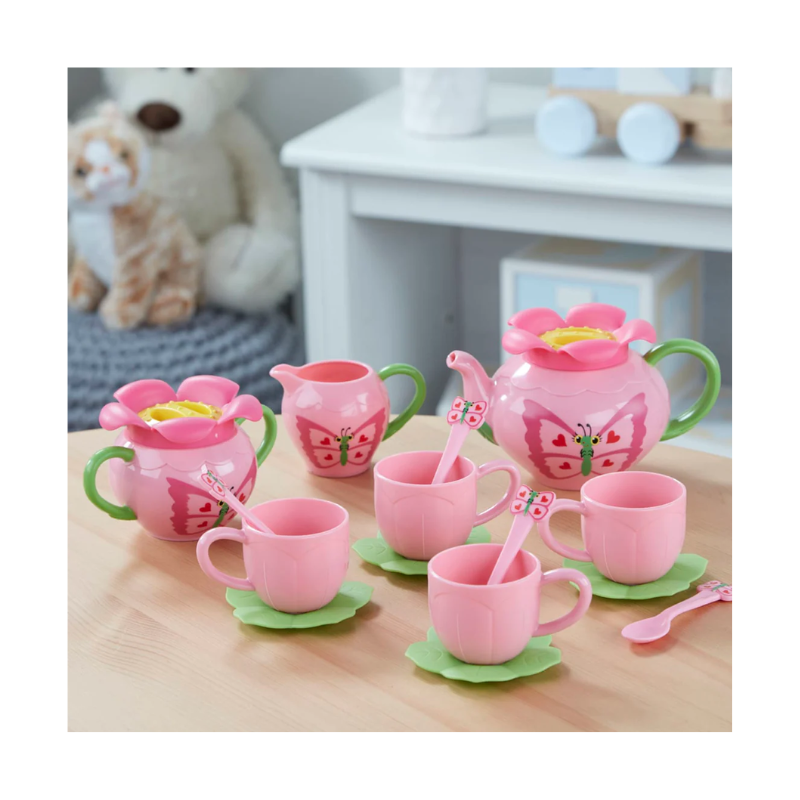 Melissa & Doug - Bella Butterfly Pretend Play Tea Set