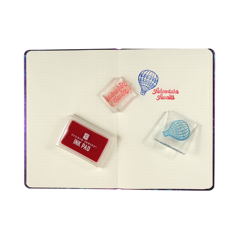 Peter Pauper Letters, Numbers & Symbols Clear Stamp Set