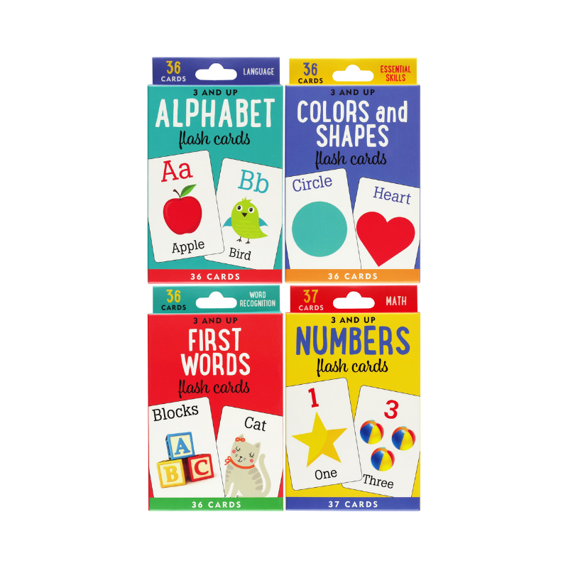 Peter Pauper Flash Cards Value Set - Pack of 4