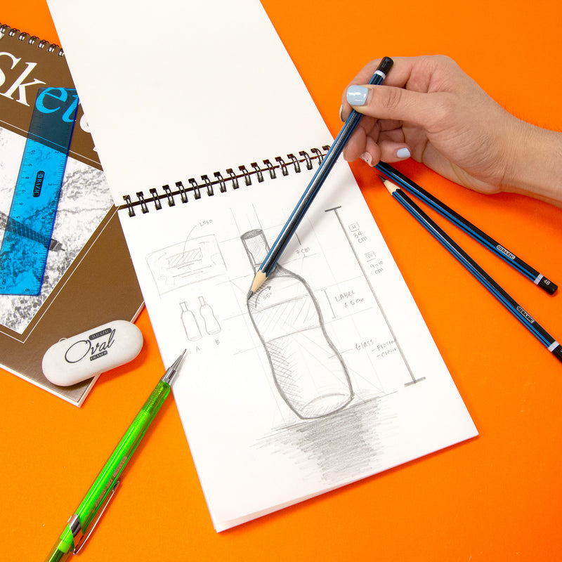 BAZIC 2B Premium Wood Pencil (12/Pack)