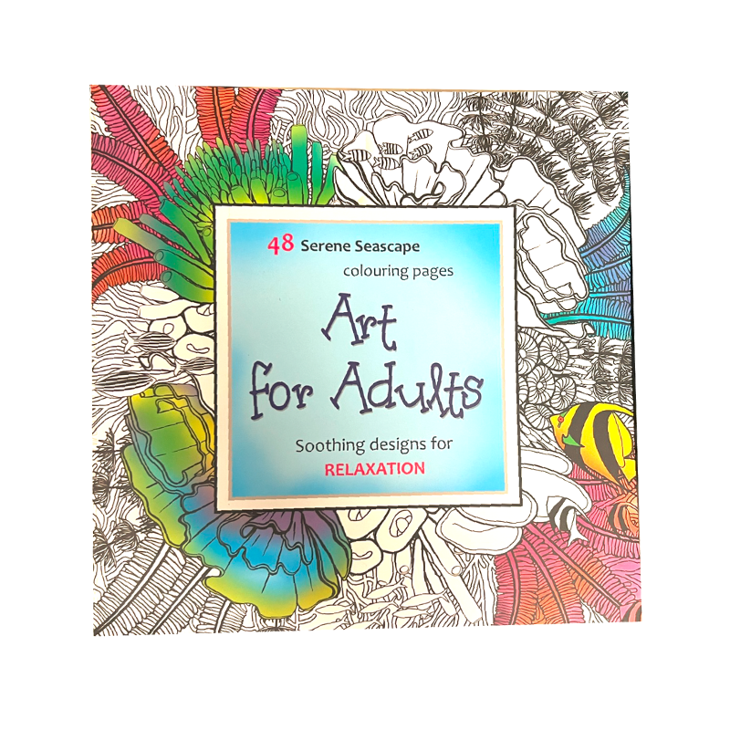 Winners Adult Colouring Book