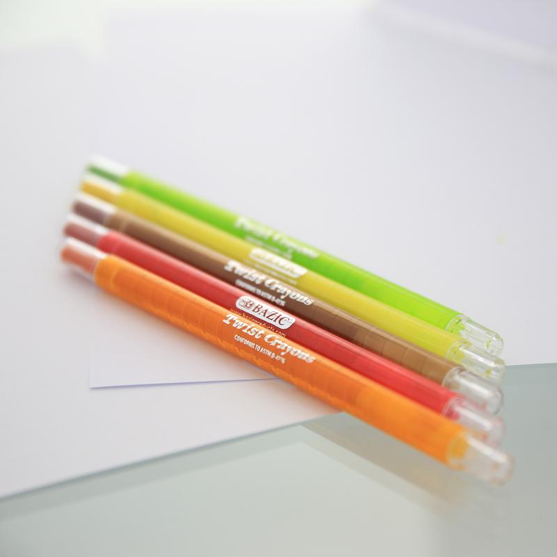 BAZIC Propelling Crayons (12/Pack)