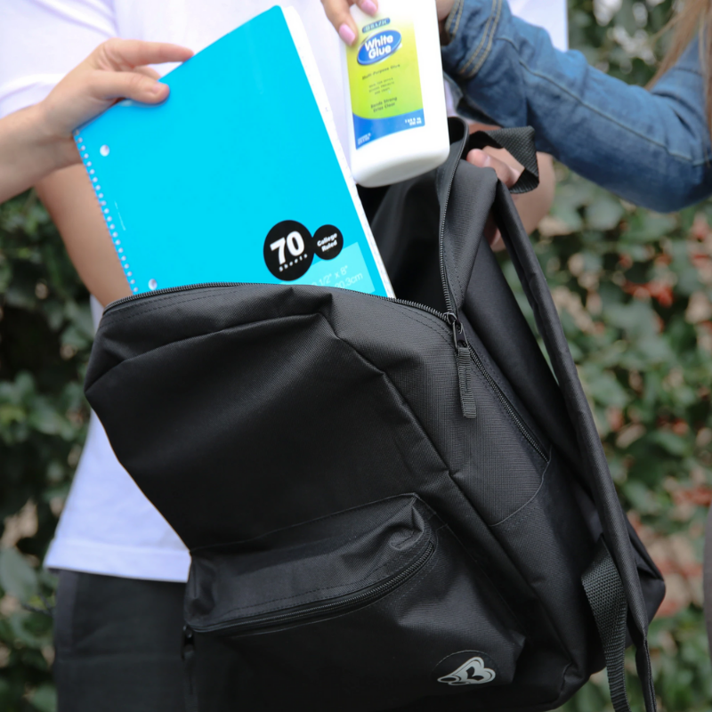 BAZIC 17" Classic Backpack - Blue