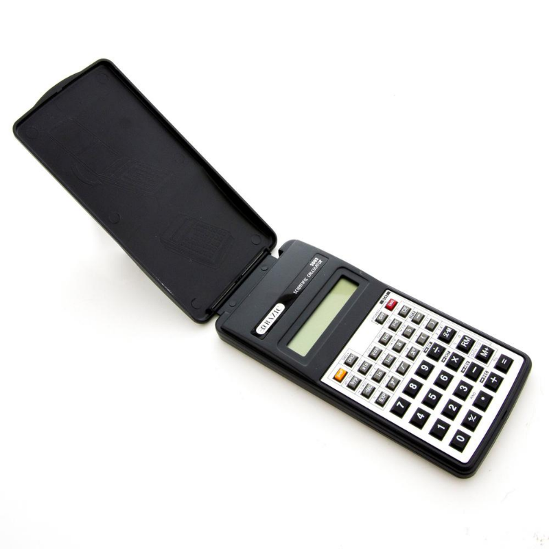 BAZIC 56 Function Scientific Calculator w/ Flip Cover