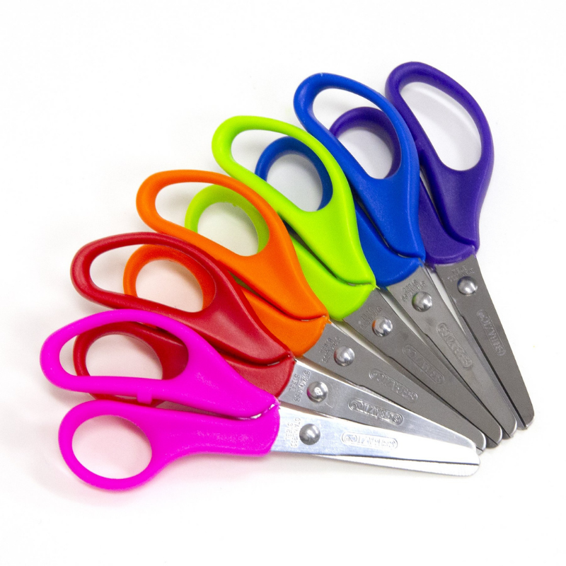 BAZIC 5" Blunt Tip School Scissors on Blister Card