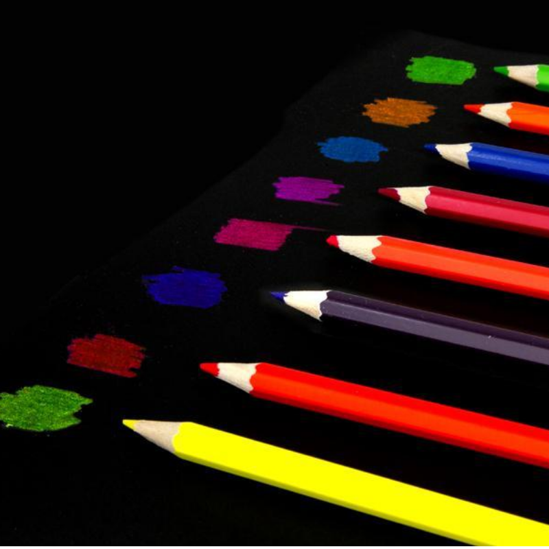 BAZIC Neon Coloured Pencils (8/Pack)