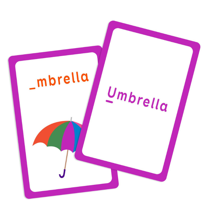 BAZIC Alphabet Preschool Flash Cards (36/Pack)