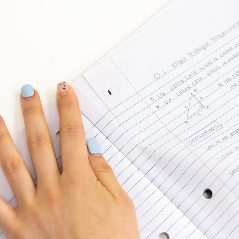 BAZIC College Ruled 80 Sheets 1-Subject Wireless Notebook