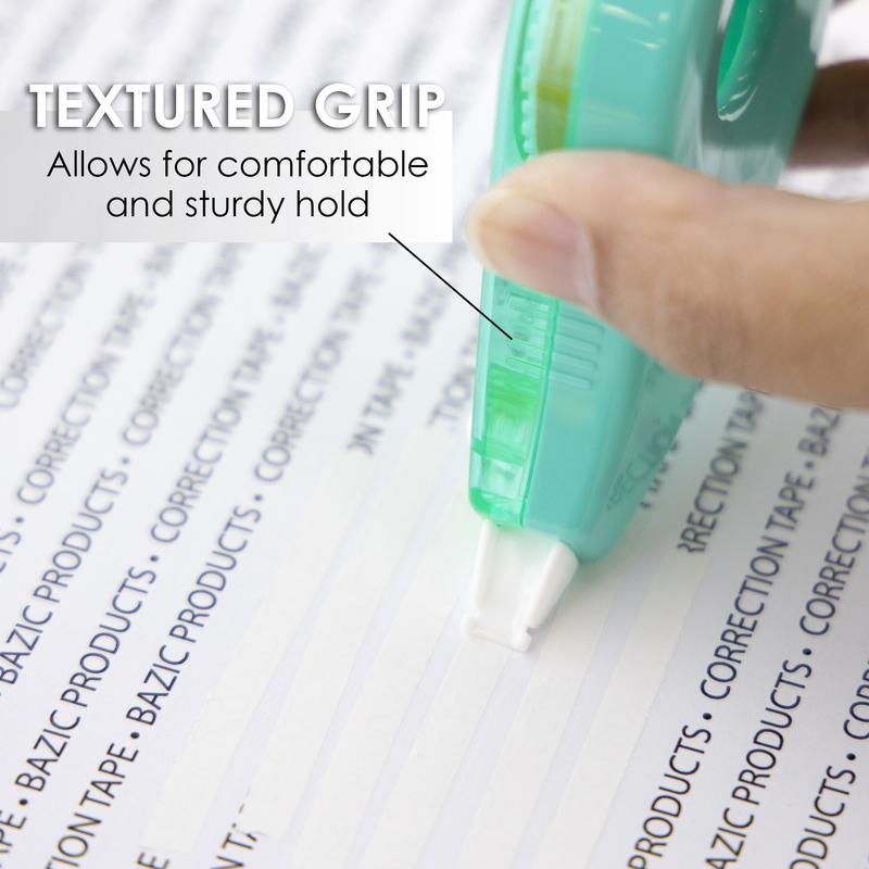 BAZIC 5mm x 394" Jumbo Correction Tape w/ Two Way Applicator