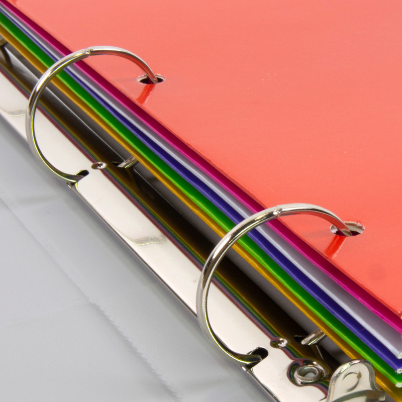 BAZIC Metallic Colour 2-Pockets Portfolios
