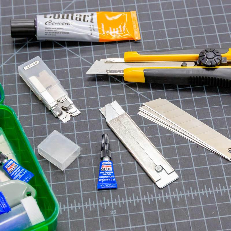 BAZIC Razor Replacement Blade with Tube (8/Tube)
