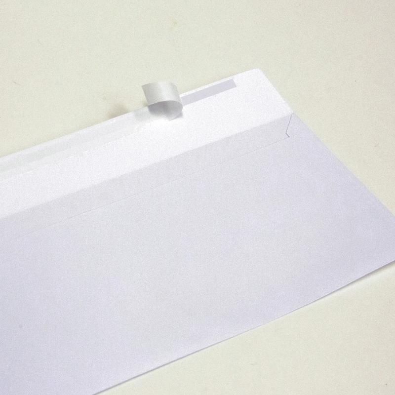 BAZIC #10 Self-Seal White Single Window Envelopes (500/Pack)