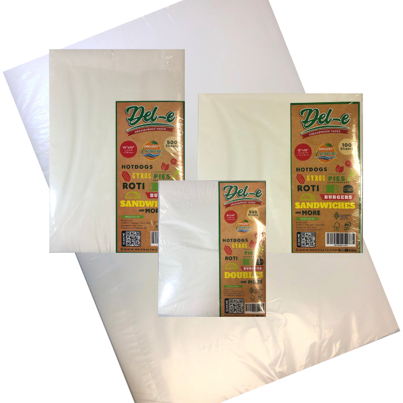 BriCha Del-E Greaseproof Paper