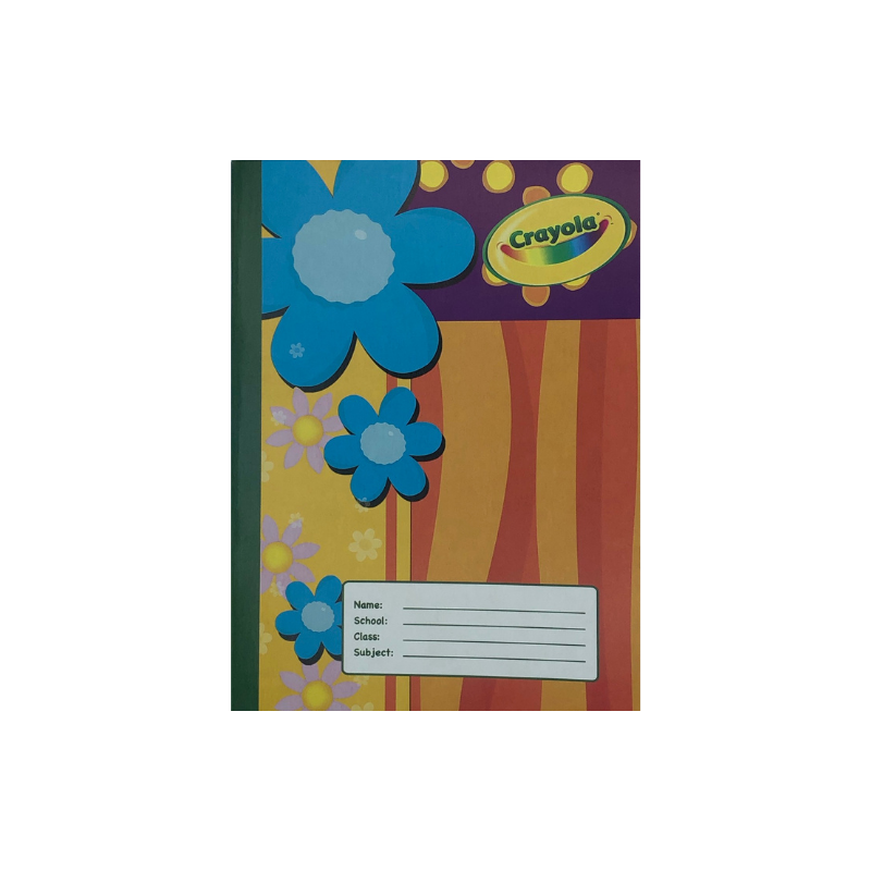 Crayola Exercise Book - Single Line - 6.25" x 8" - 60shts / 120pgs