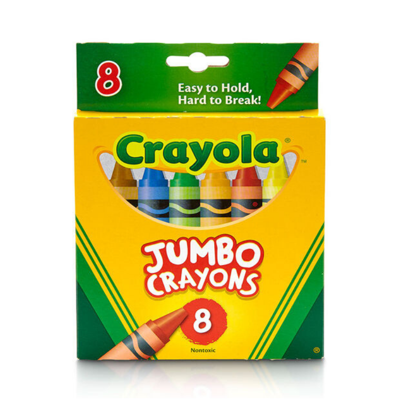 Crayola Jumbo Crayons (8/Pack)