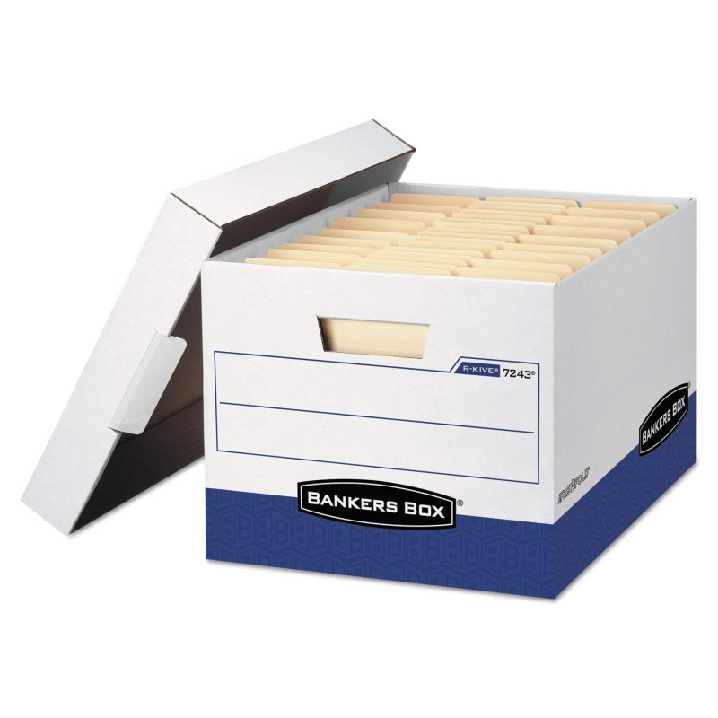 Fellowes Storage Bankers Box with Cover