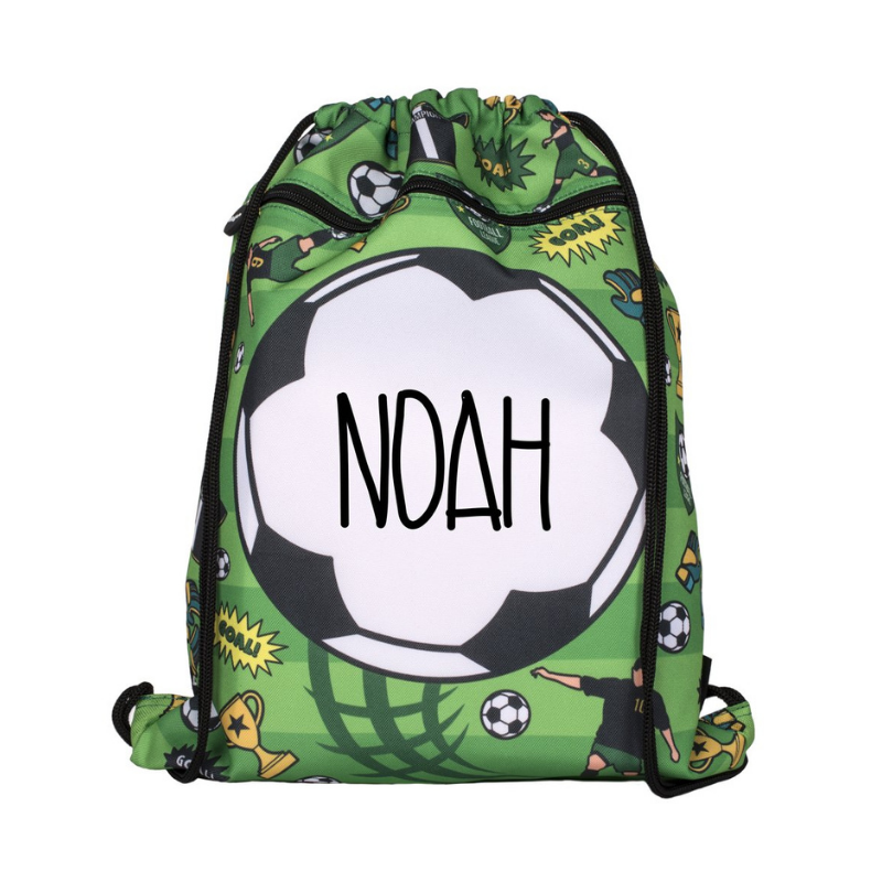 Fringoo Drawstring Bag - Soccer Ball (Not Personalised)