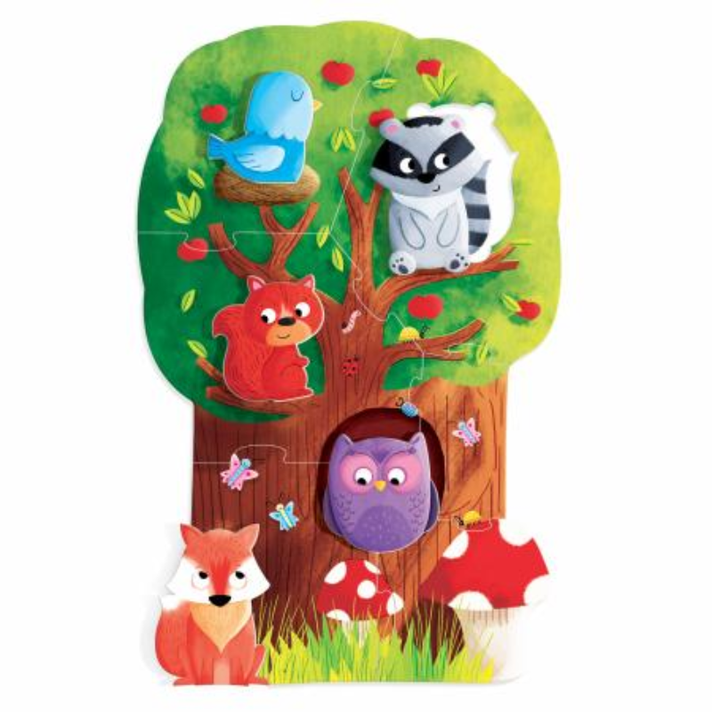 Headu Montessori First Puzzle the Forest