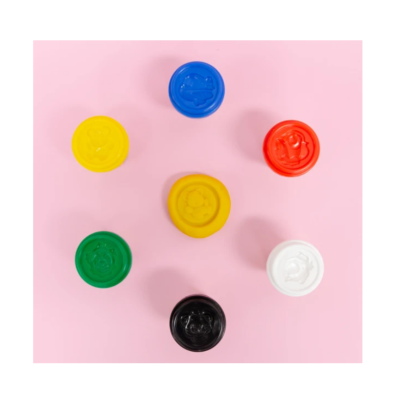 BAZIC 2oz Multicolour Modeling Dough (4/Pack)