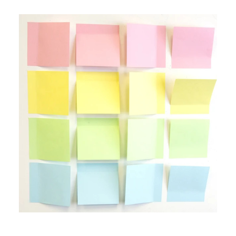 BAZIC 100 Sheets 3" X 3" Stick On Notes (12/Pack)
