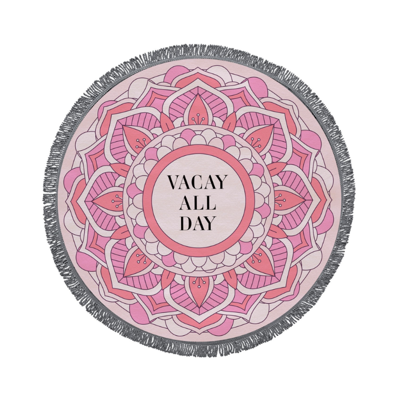 Juice Box 60" Round Beach Towel / Mat