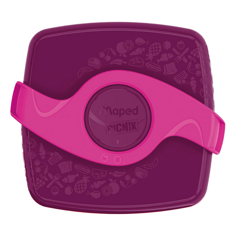 Maped Picnik 520ml Easy Open Plastic Snack Box Container