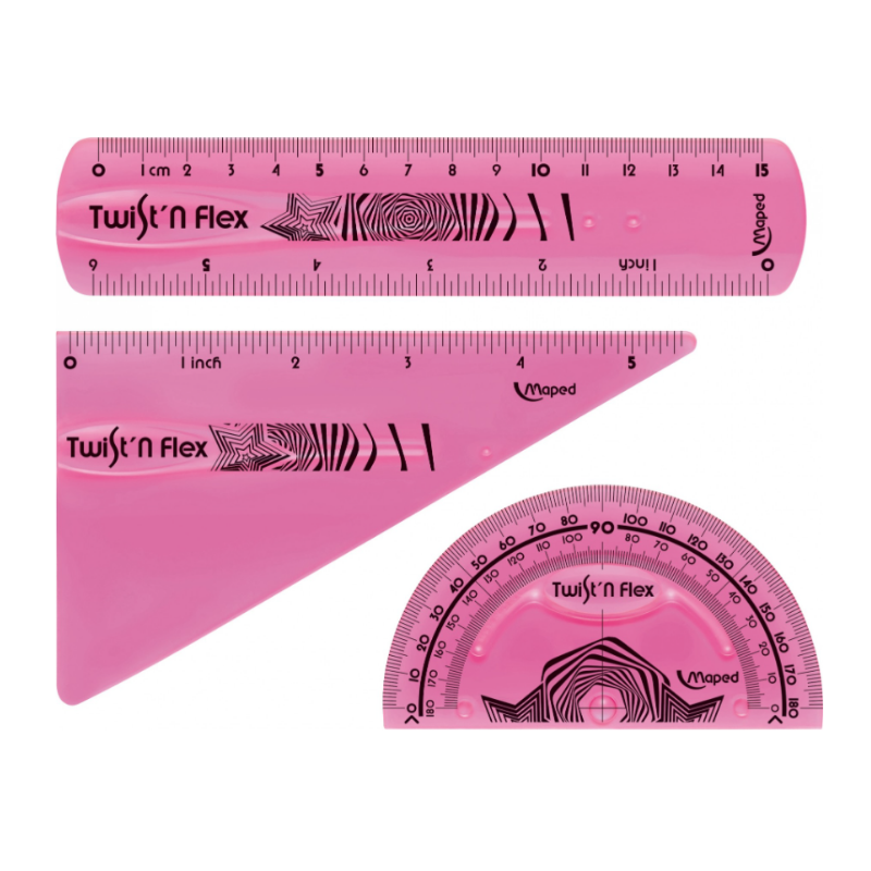 Maped Twist N Flex 3pc Geometry Set