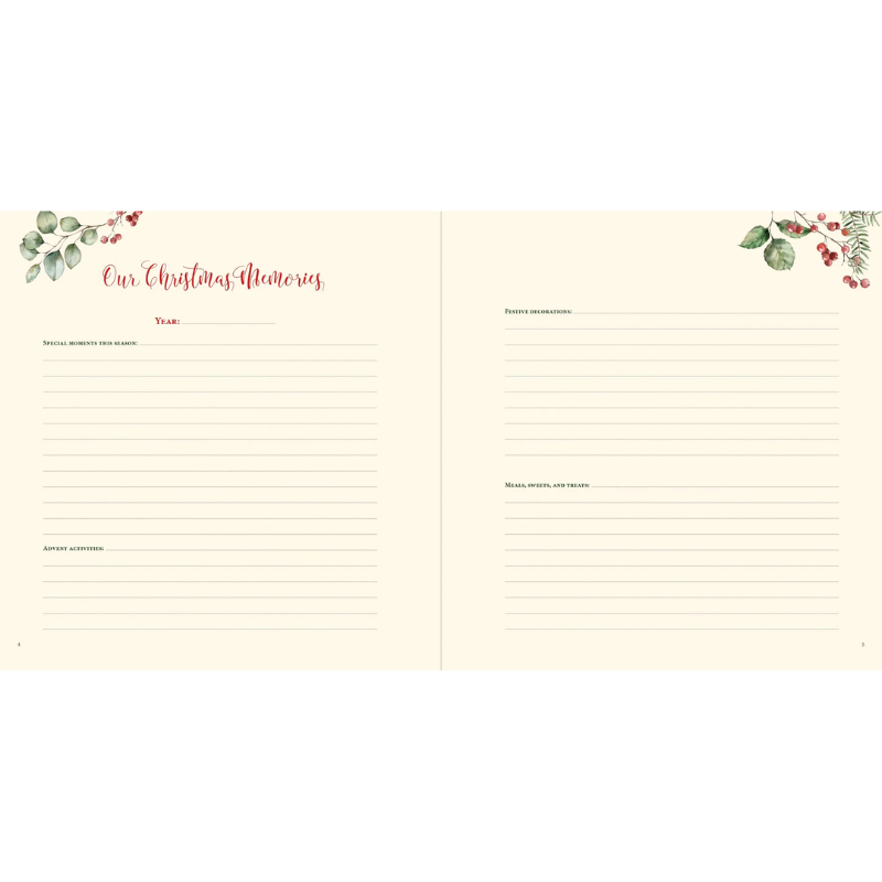 Peter Pauper Our Christmas Keepsake Album
