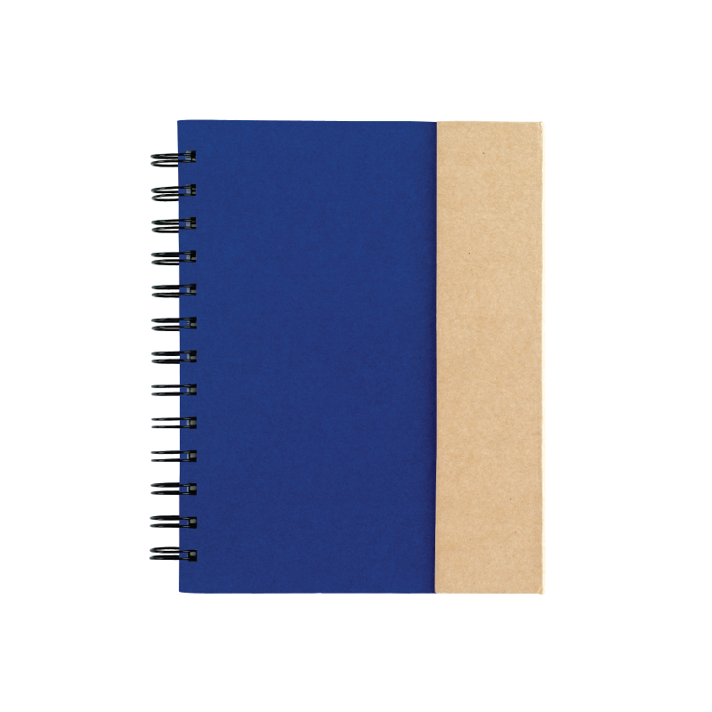 Eco Spiral Notebook with Sticky Notes