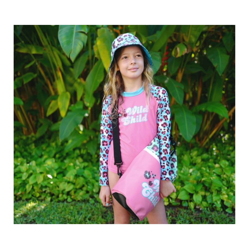 Juice Box Fun In The Sun Girls Rash Guard Swim Tee