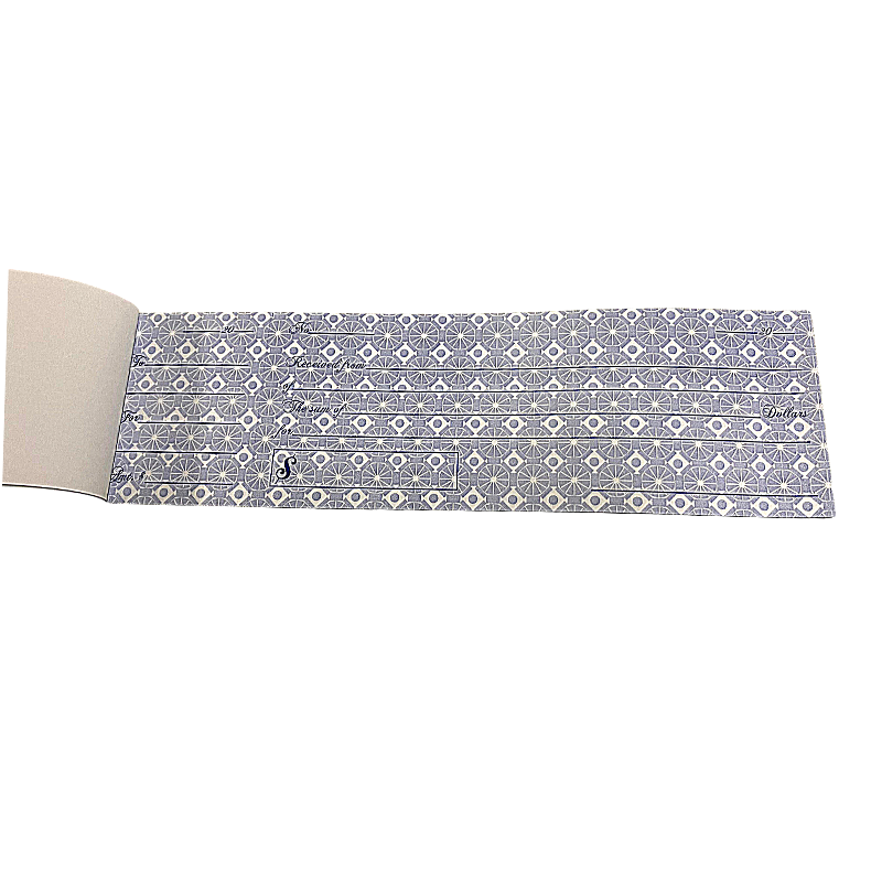 Scholar 10.5" x 3.5" Counterfoil Receipt Book (50 Sheets)