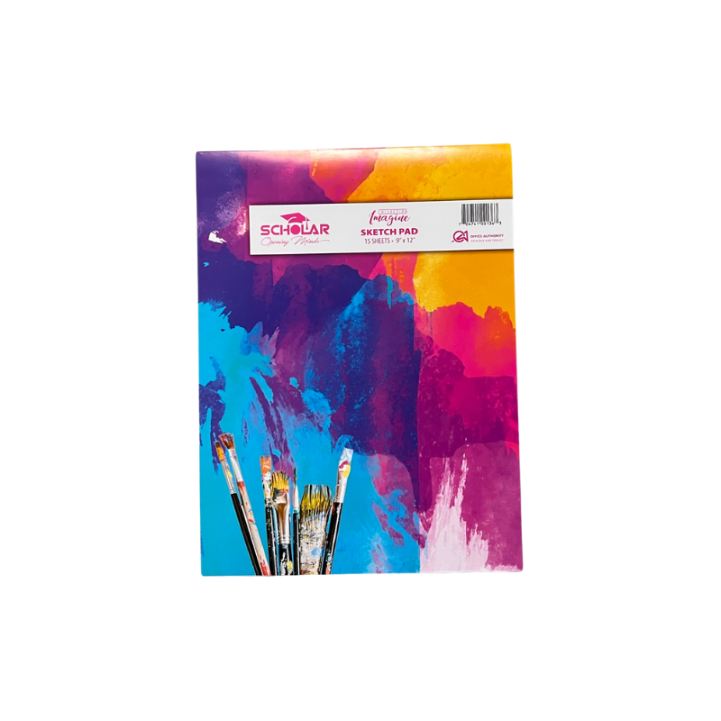 Scholar Sketch Pads - Assorted Sizes (15 Sheets)
