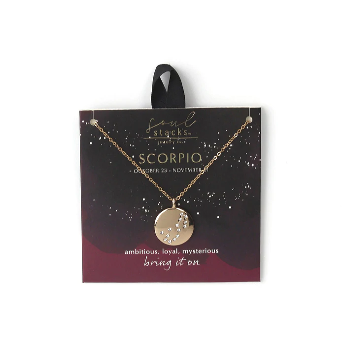Soul Stacks Necklace with Star Sign Pendant