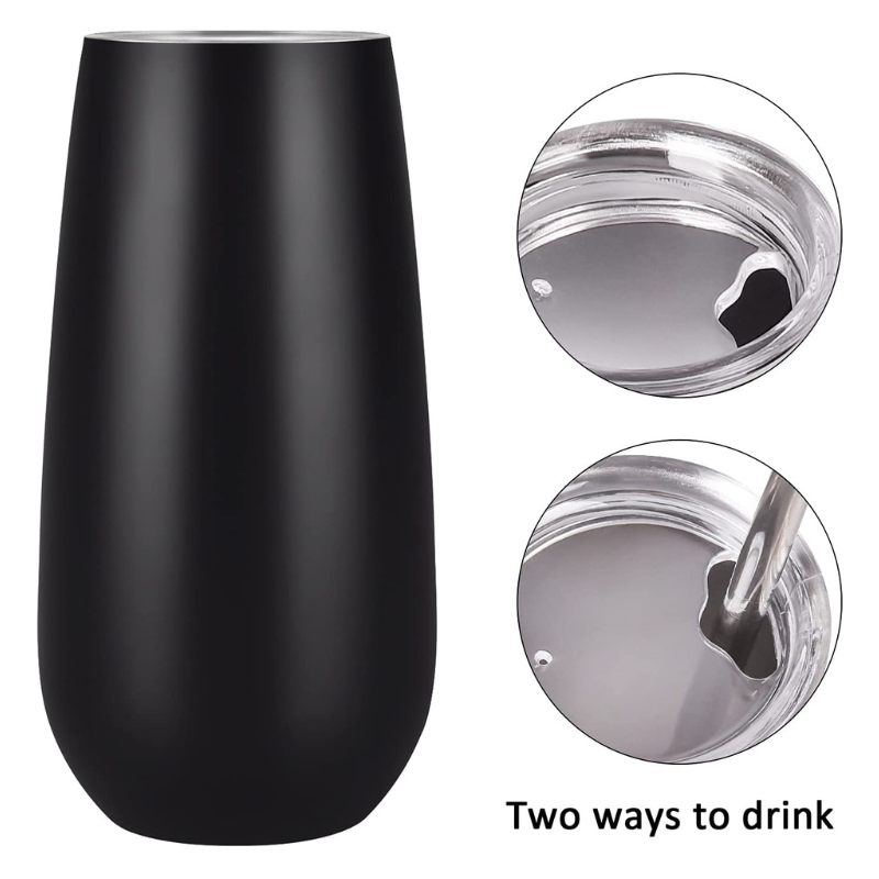 Stemless Champagne Flute Tumbler