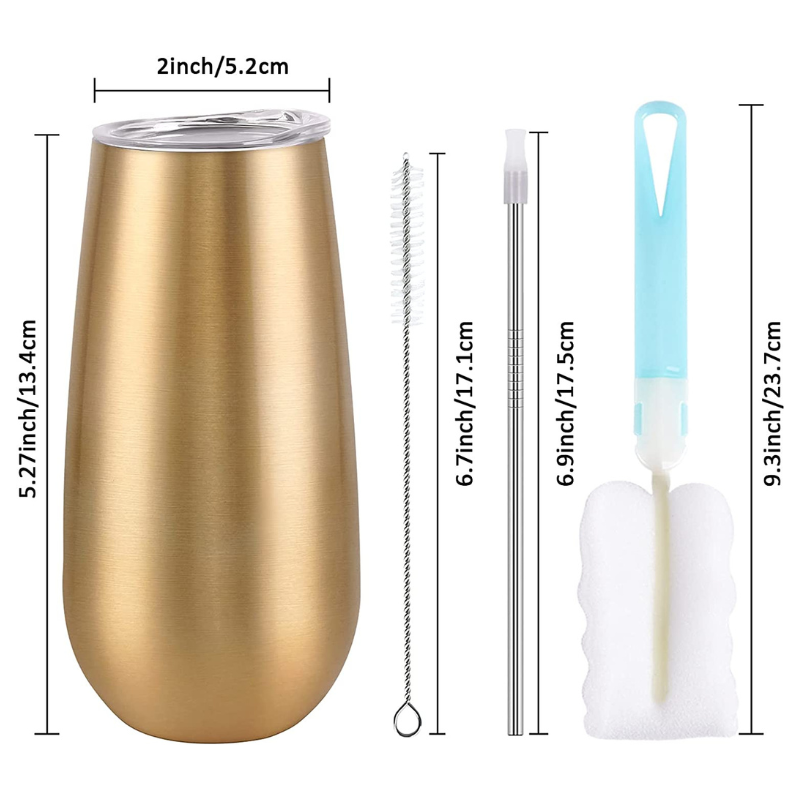 Stemless Champagne Flute Tumbler