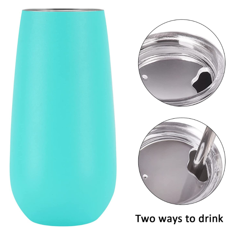Stemless Champagne Flute Tumbler