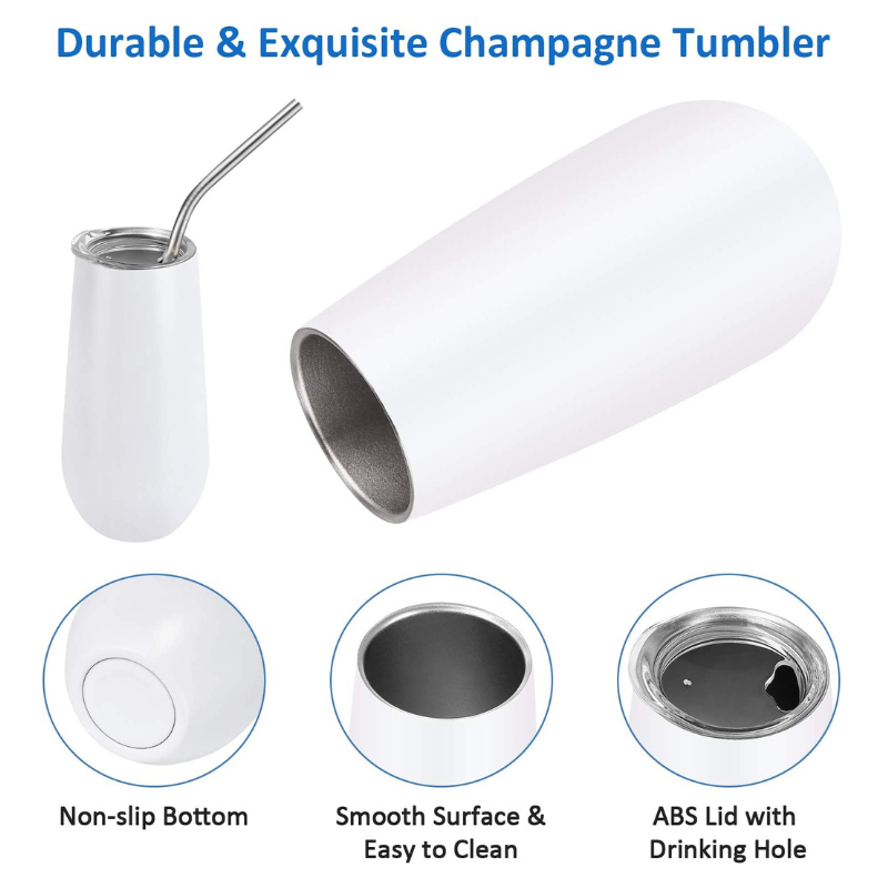 Stemless Champagne Flute Tumbler