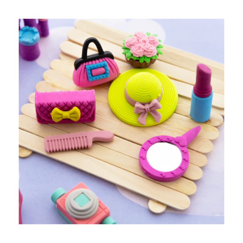 BAZIC Princess Bash 3D Eraser Set