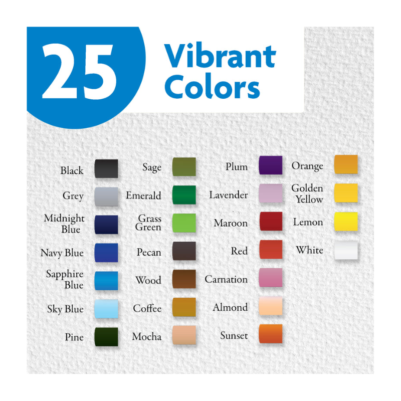 BAZIC Oil Pastels (25/Pack)