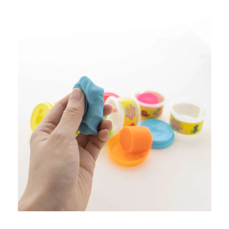 BAZIC 1oz Fluorescent Colour Modeling Dough (5/Pack)