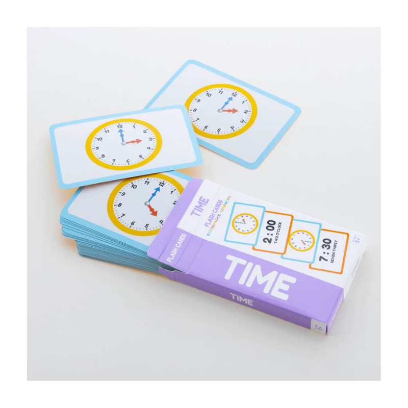 BAZIC Time Flash Cards (36/Pack)
