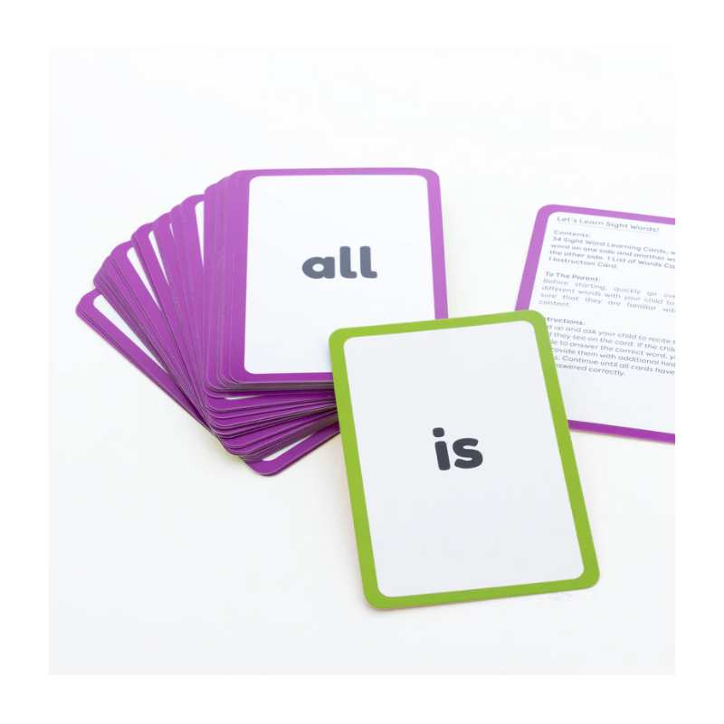 BAZIC Sight Words Flash Cards (36/Pack)