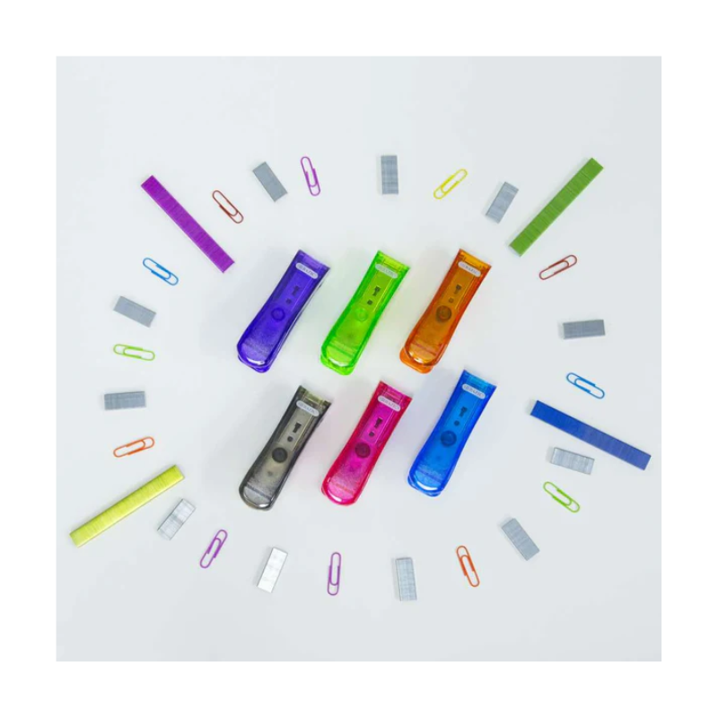 BAZIC Coloured Metallic Standard Staples (3000/Box)