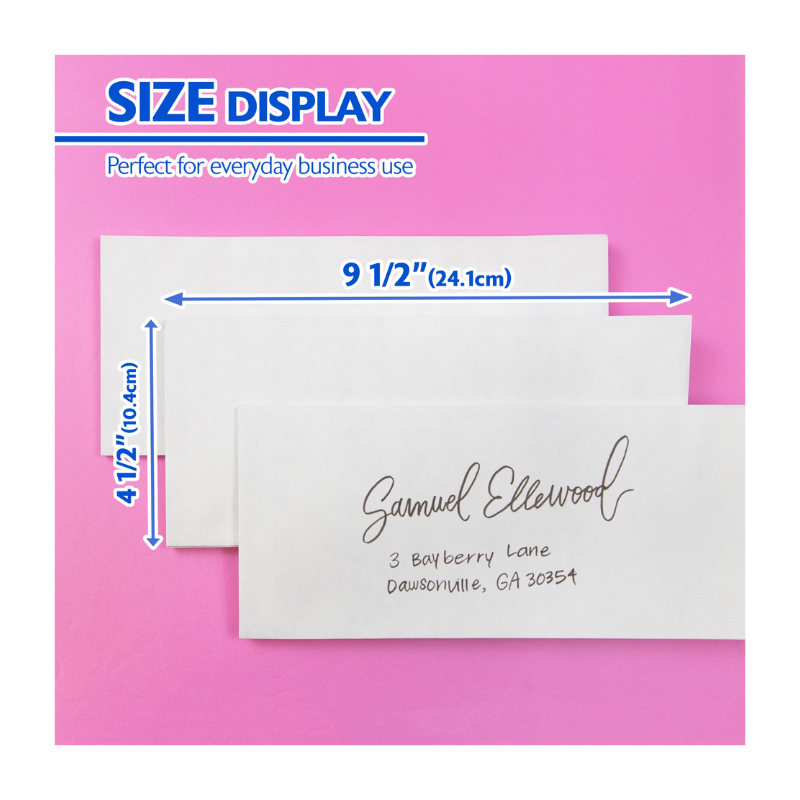 BAZIC #10 Self-Seal Security Envelope (500/Pack)