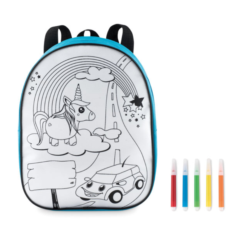 Backsketchy 8" Colouring Backpack