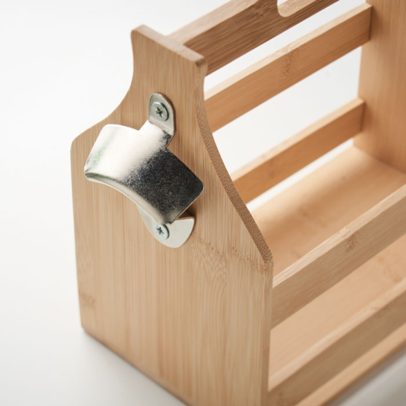 Cabas Wooden Beer Bottle Carrier